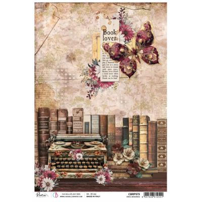 Ciao Bella Book Lovers Rice Paper - Inked Memories