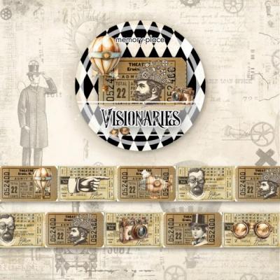 Asuka Studio Memory Place Visionaries - Washi Tape