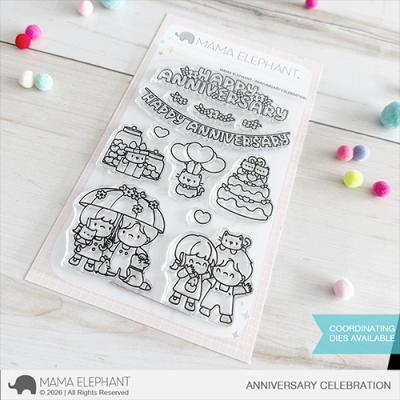 Mama Elephant Stempel - Anniversary Celebration