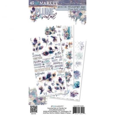 49 And Market Plume & Petal - Rub-On Transfers