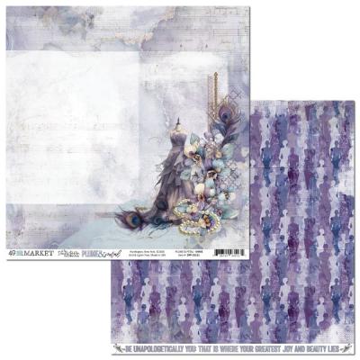 49 And Market Plume & Petal Designpapier - Shine