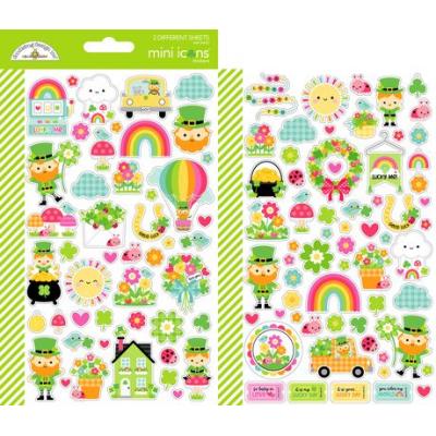 Doodlebug Design Lucky Me - Mini Icons Stickers