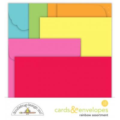 Doodlebug Design Lucky Me - Rainbow