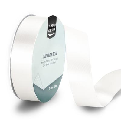 Vaessen Creative Satinband - Weiß