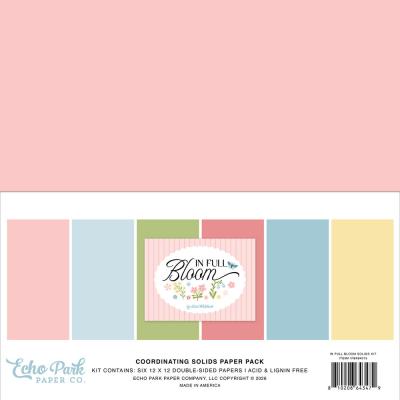 Echo Park In Full Bloom - Coordinating Solids