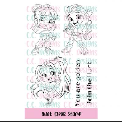 C.C. Designs Stempel - Hunt