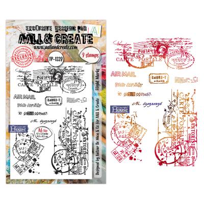 Aall and Create Stempel - Flight Marks