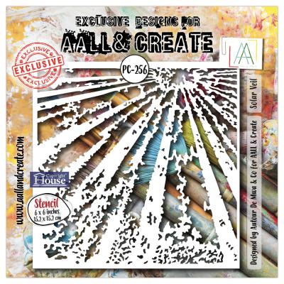 Aall and Create Solar Pulse Stencil - Solar Veil