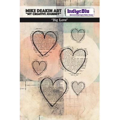 Indigo Blue Stempel - Big Love