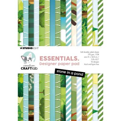 StudioLight Creative Craftlab Paper Pad - Stone In A Pond