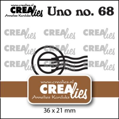 Crealies Cutting Dies - Postmark Medium