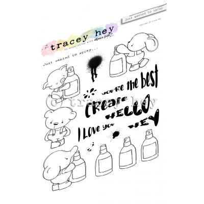 Tracey Hey Stempel - Just Wanted To Spray