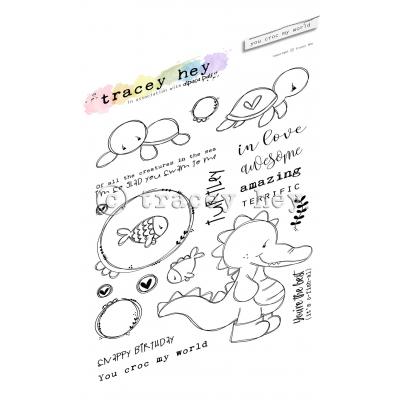 Tracey Hey Stempel - You Croc My World
