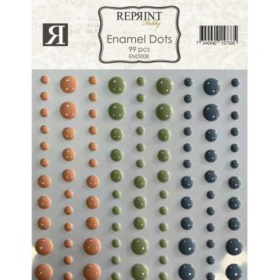 Reprint Quiet Moments - Enamel Dots