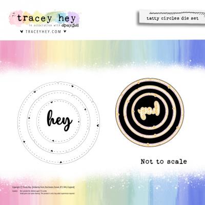 Tracey Hey Cutting Dies - Tatty Circles