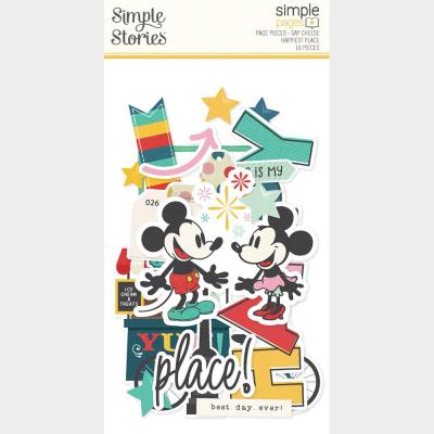 Simple Stories Say Cheese Happiest Place - Simple Pages Pieces