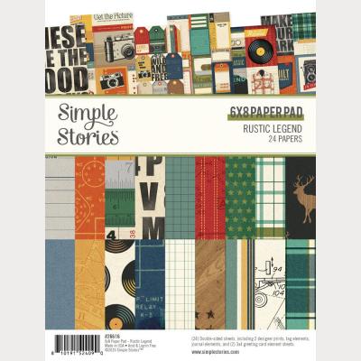 Simple Stories Rustic Legend - Paper Pad
