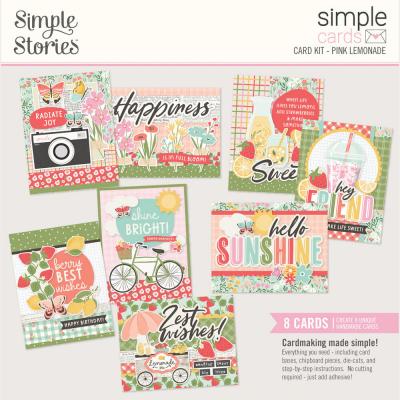 Simple Stories Pink Lemonade - Simple Cards Kit