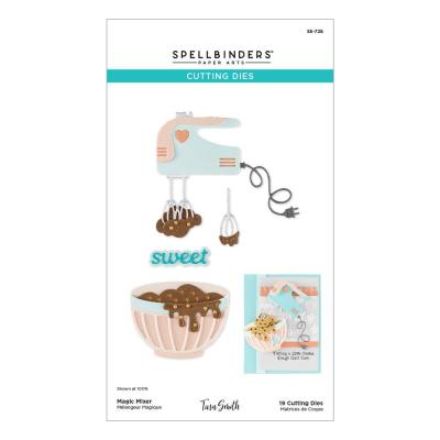 Spellbinders Make It & Bake It Etched Dies - Magic Mixer