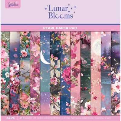 Crafter's Companion Lunar Blooms - Paper Pad