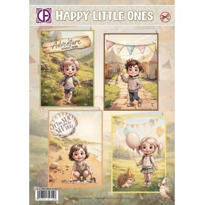 Creatief Art Happy Little Ones Card Kit