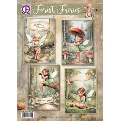 Creatief Art Forest Fairies - Card Kit