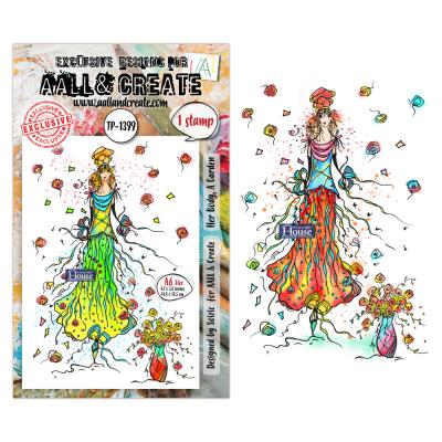 Aall and Create Whispers Of Form Stempel - Her Body, A Garden