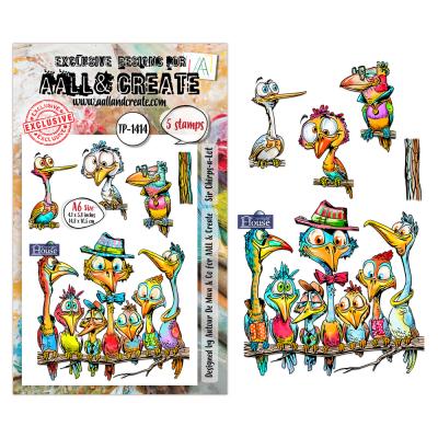 Aall and Create Pun & Paws Stempel - Sir Chirps-a-Lot
