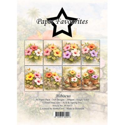 Paper Favourites Paper Pad - Hibiscus