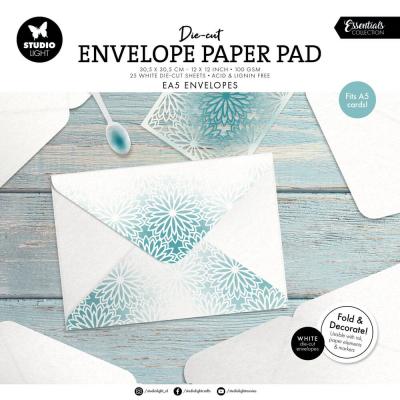 Studio Light Die-Cut Envelope Paper Pad