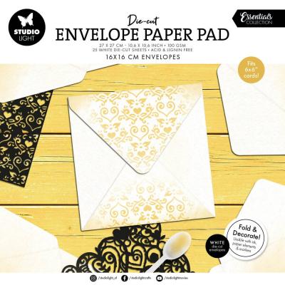Studio Light Die-Cut Envelope Paper Pad