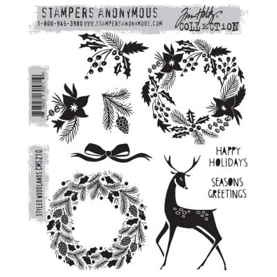 Stampers Anonymous Tim Holtz Stempel - Styled Woodlands