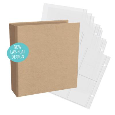 Simple Stories SN@P! Simple Kraft Chipboard Binder