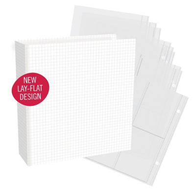 Simple Stories SN@P! Simple Grid Chipboard Binder