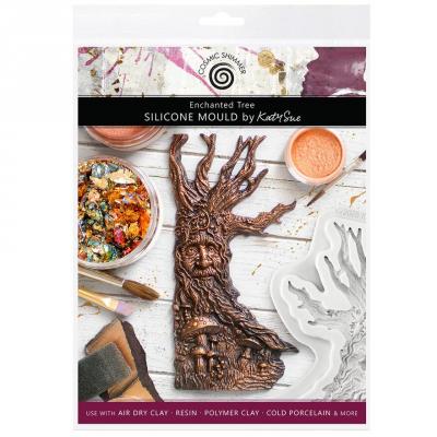 Katy Sue Designs Cosmic Shimmer Silicone Mould - Enchanted Tree