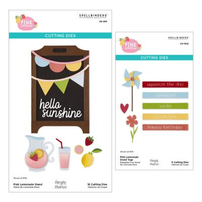 Spellbinders Pink Lemonade - Die Bundle