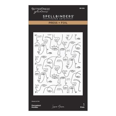 Spellbinders All My Senses Press Plate - Perceptual Profiles