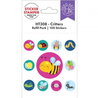 Hero Arts Sticker Stamper Refill Pack - Critters