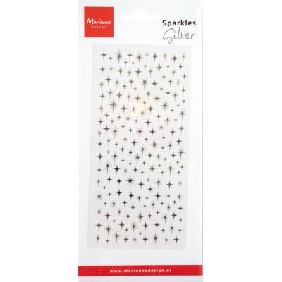 Marianne Design Embellishments - Decorations Sparkles Silver
