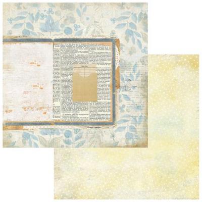 49 and Market From The Garden Designpapier - Pressed Leaf