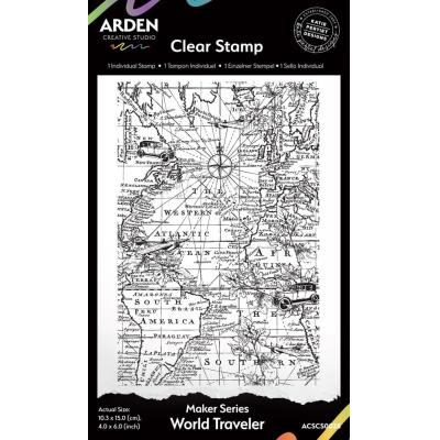 Arden Creative Studio Been There Stempel - World Traveler