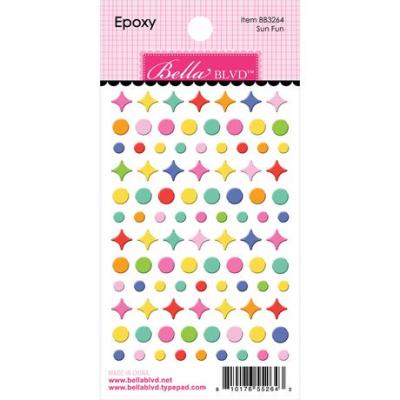 Bella Blvd Walking on Sunshine Epoxy Sticker