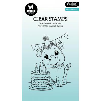StudioLight Stempel - Hippo Birthday
