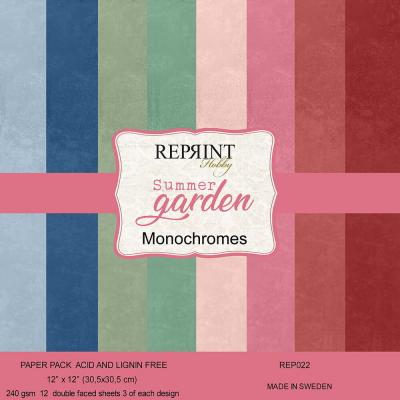 Reprint Summer Garden - Cardstock