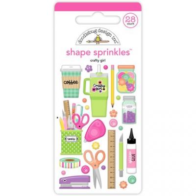 Doodlebug Color Me Crafty - Crafty Girl