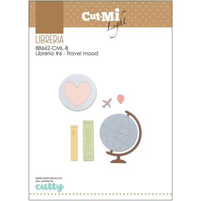 Impronte d'Autore Cutting Dies - Libreria #6 Travel Mood