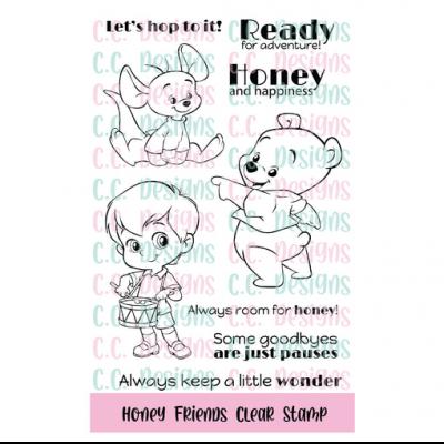 C.C. Designs Stempel - Honey Friends