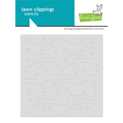 Lawn Fawn Lawn Clippings Coloring Stencils - Bee Happy