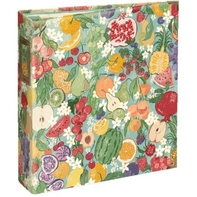 Graphic 45 Slice of Life - Fruit & Floral Binder Album With Pocket Pages