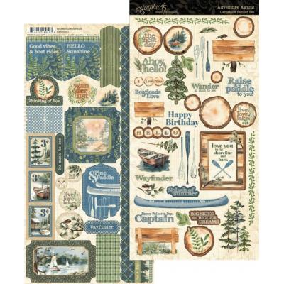 Graphic 45 Adventure Awaits - Sticker